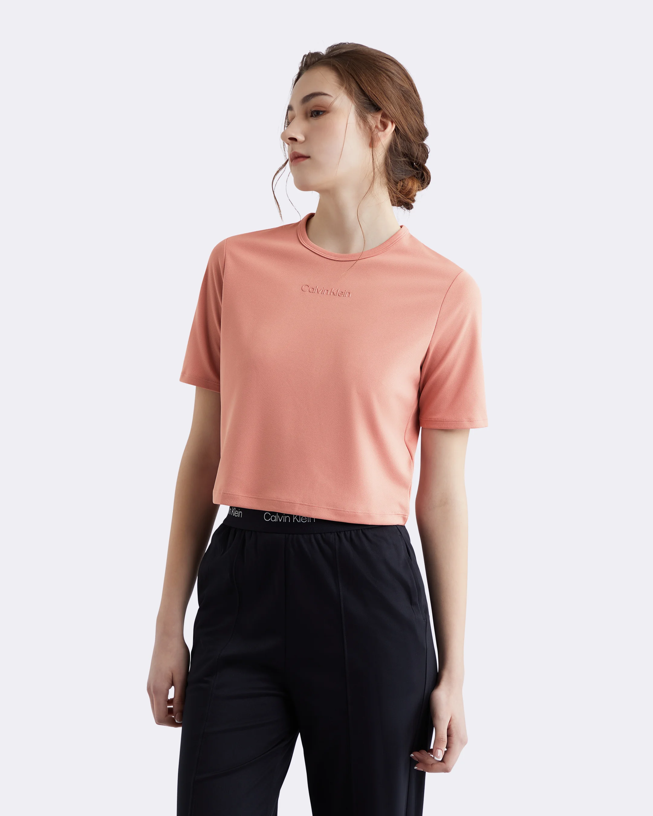 CK SPORT Áo Thun Thể Thao Nữ Relaxed Fit
