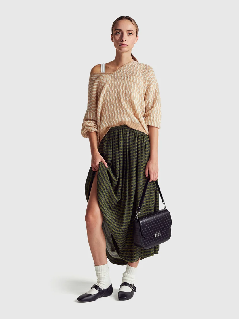 UNITED COLORS OF BENETTON Chân Váy Nữ Women Skirt