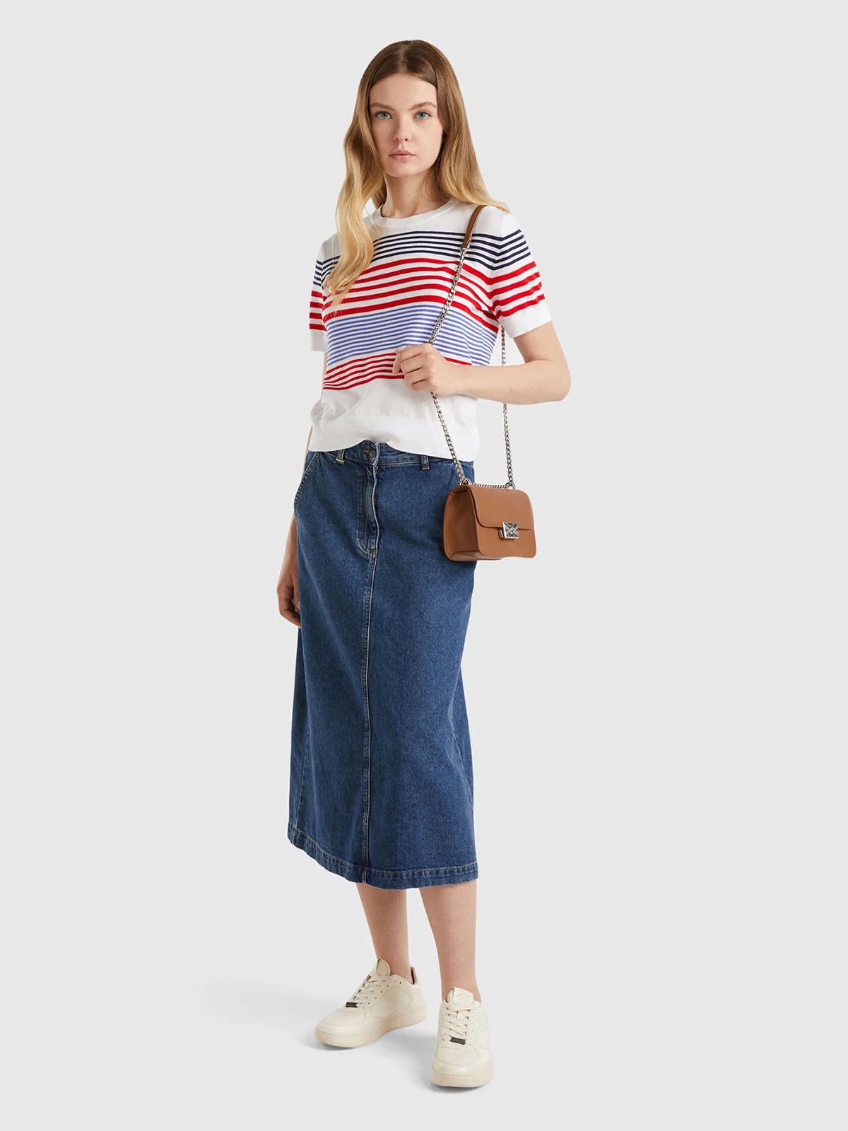 UNITED COLORS OF BENETTON Chân Váy Nữ Women Skirt