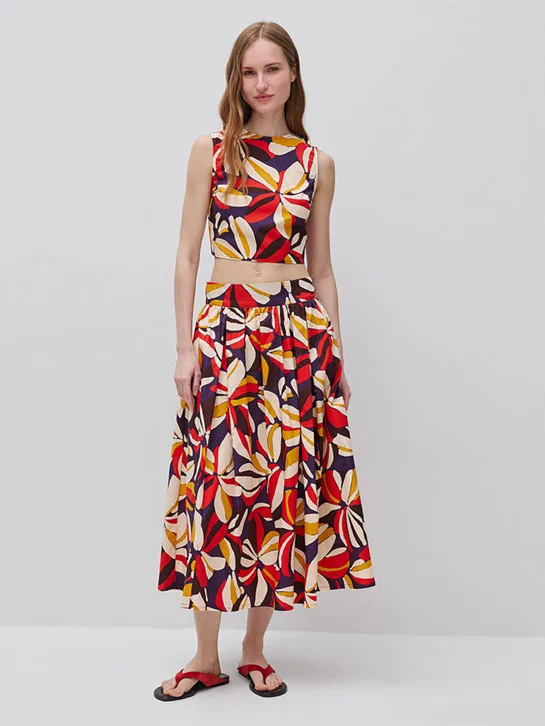UNITED COLORS OF BENETTON Chân Váy Nữ Women Skirt