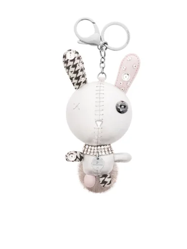 SWAROVSKI Móc Khóa Mathilde:Bag Charm Grey/Sts