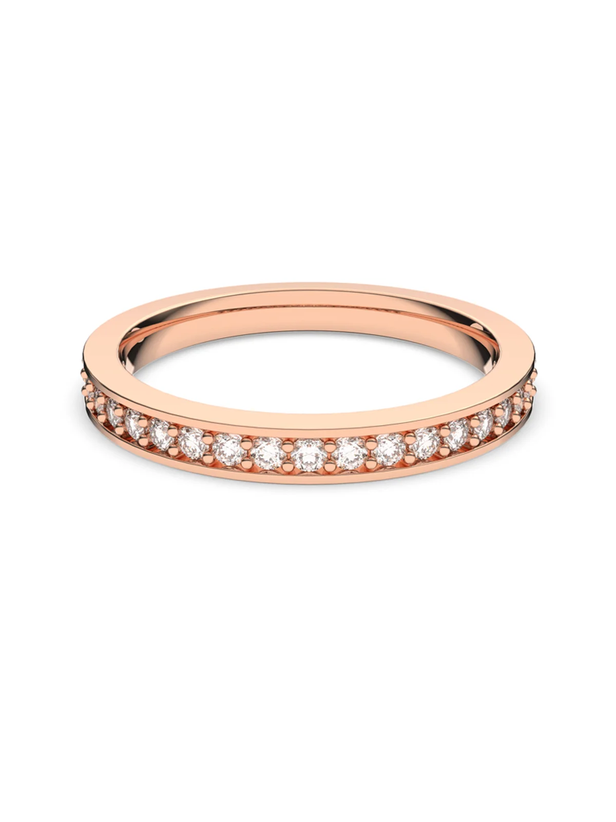 SWAROVSKI Nhẫn Rare, White, Rose Gold-Tone Plated