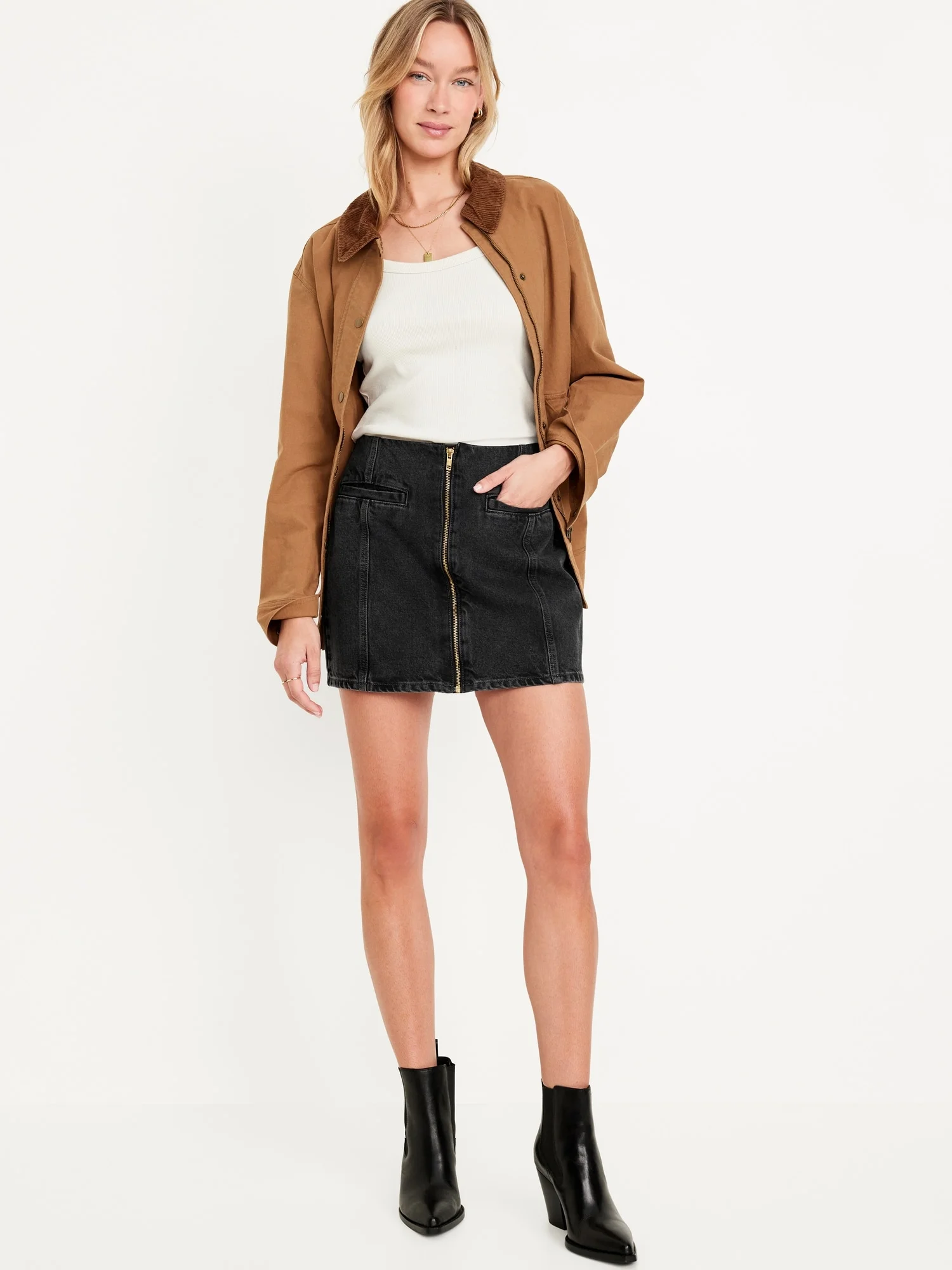 OLD NAVY Chân Váy Jean Nữ