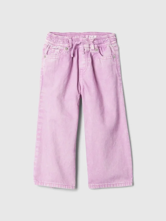 GAP Quần Jeans Dài Em Bé Gái Toddler - Denim Baggy
