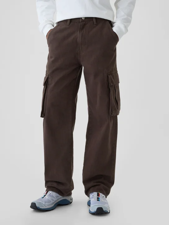 GAP Quần Jeans Nam - '90s Loose Cargo Jeans