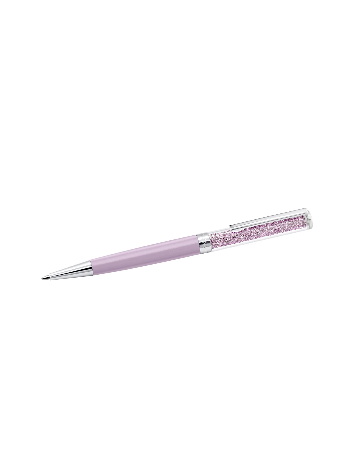 SWAROVSKI Bút Crystalline Ballpoint, Purple, Chrome Plated