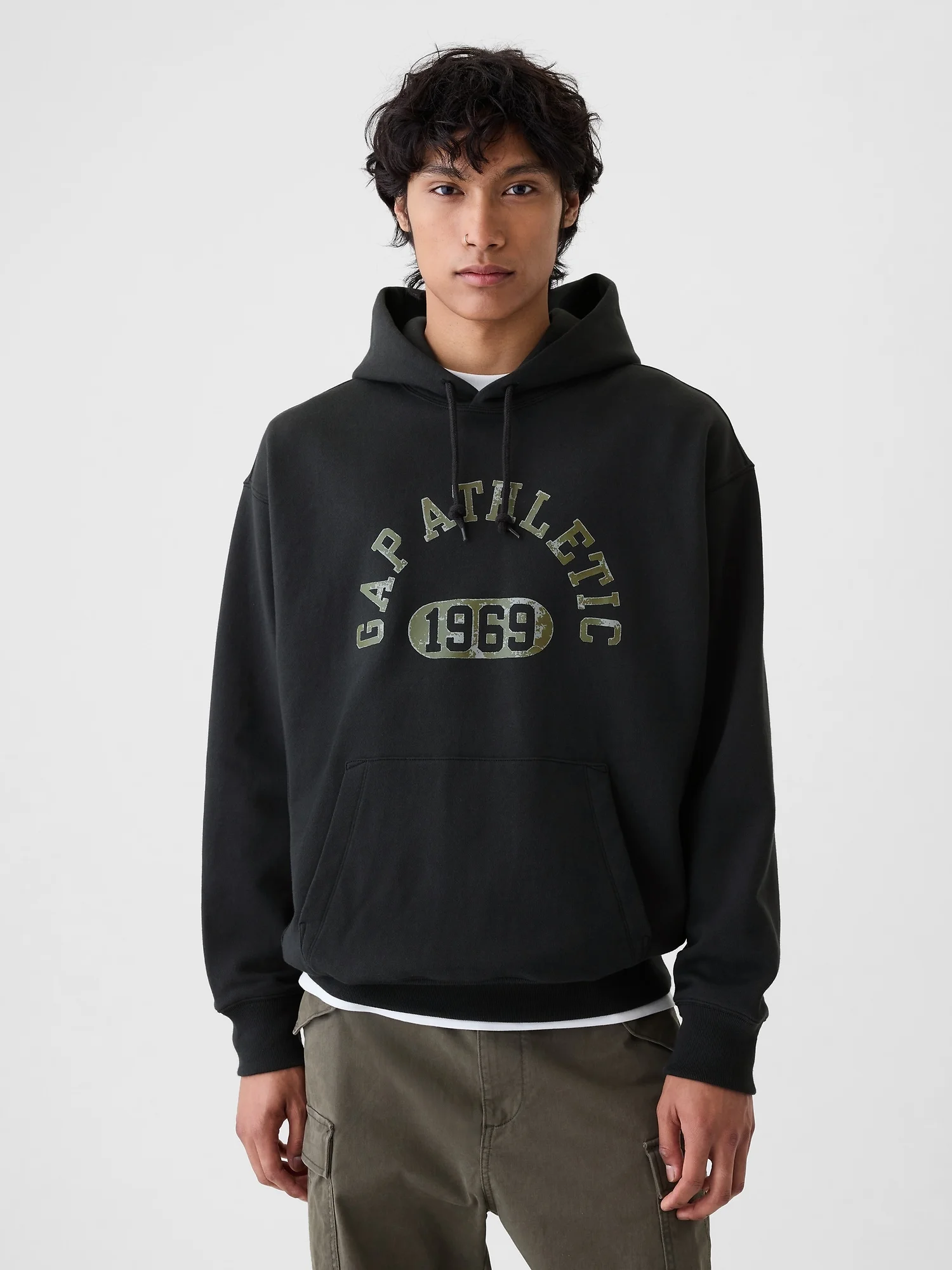 GAP Áo Hoodie Nam - Logo