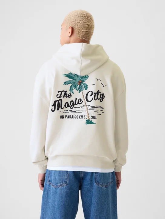 GAP Áo Hoodie Nam - Logo
