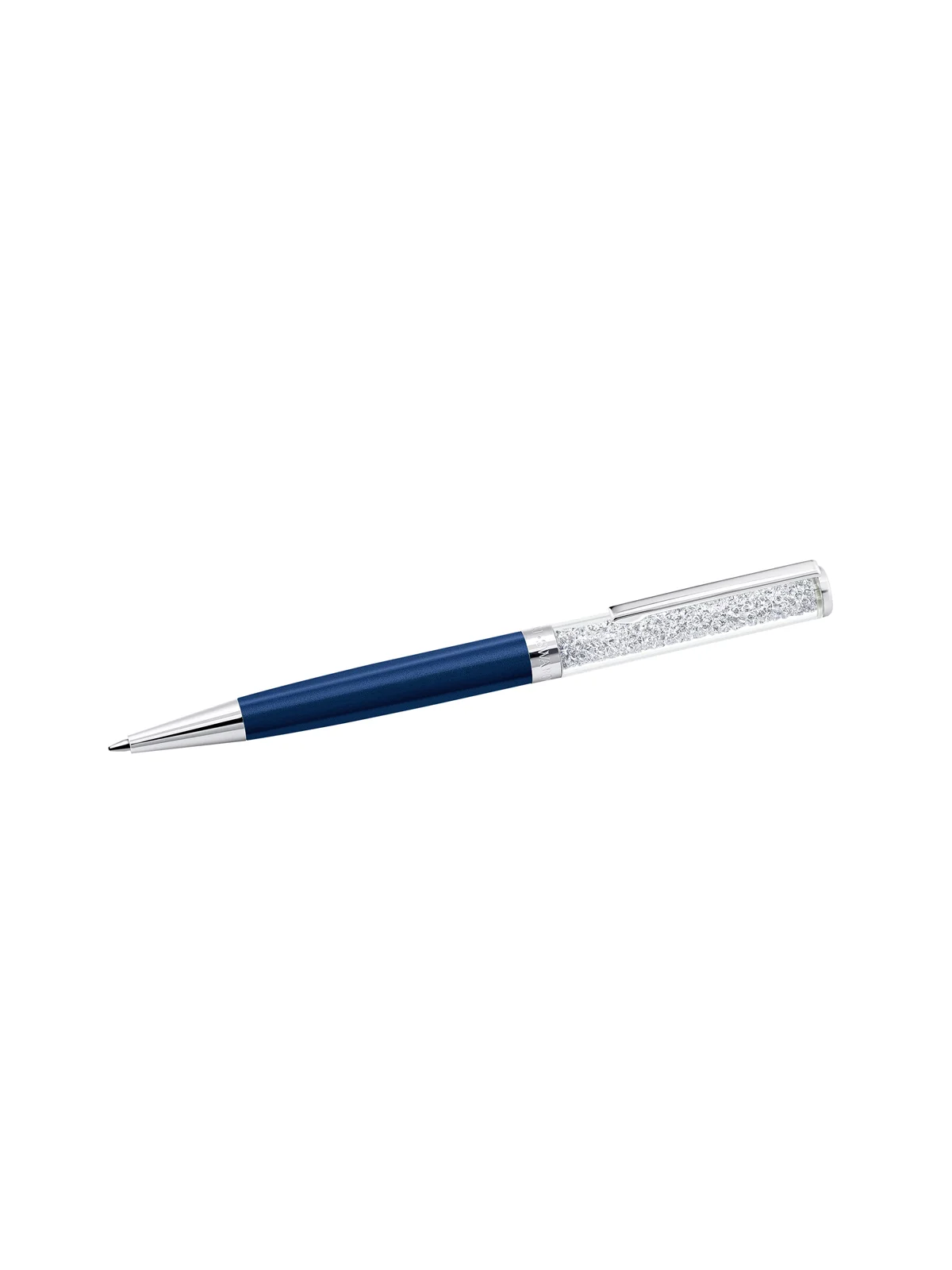 SWAROVSKI Bút Crystalline Ballpoint, Blue, Chrome Plated