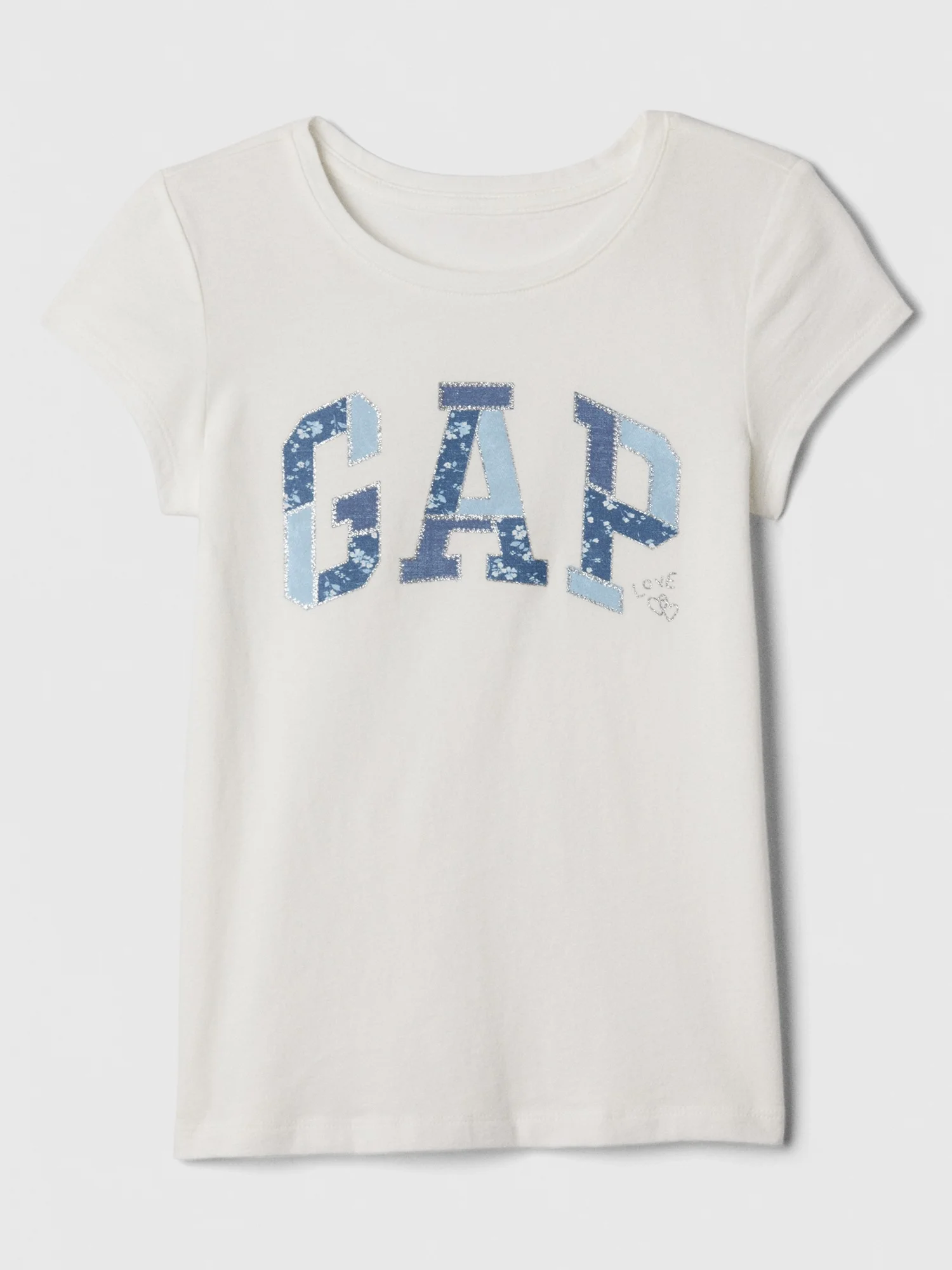 GAP Áo Thun Tay Ngắn Bé Gái - Logo