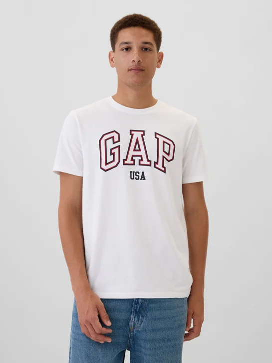 GAP Áo Thun Tay Ngắn Nam