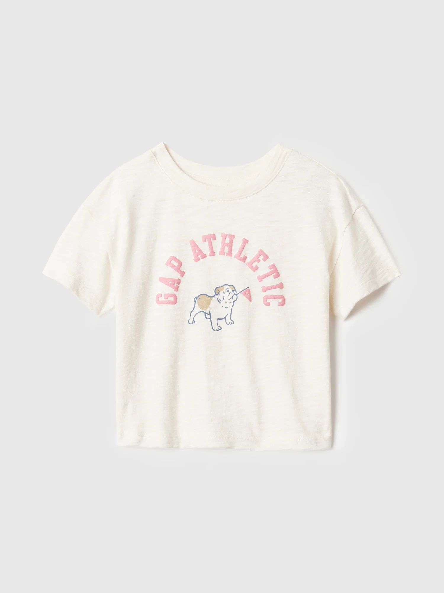 GAP Áo Thun Tay Ngắn Em Bé Gái Toddler