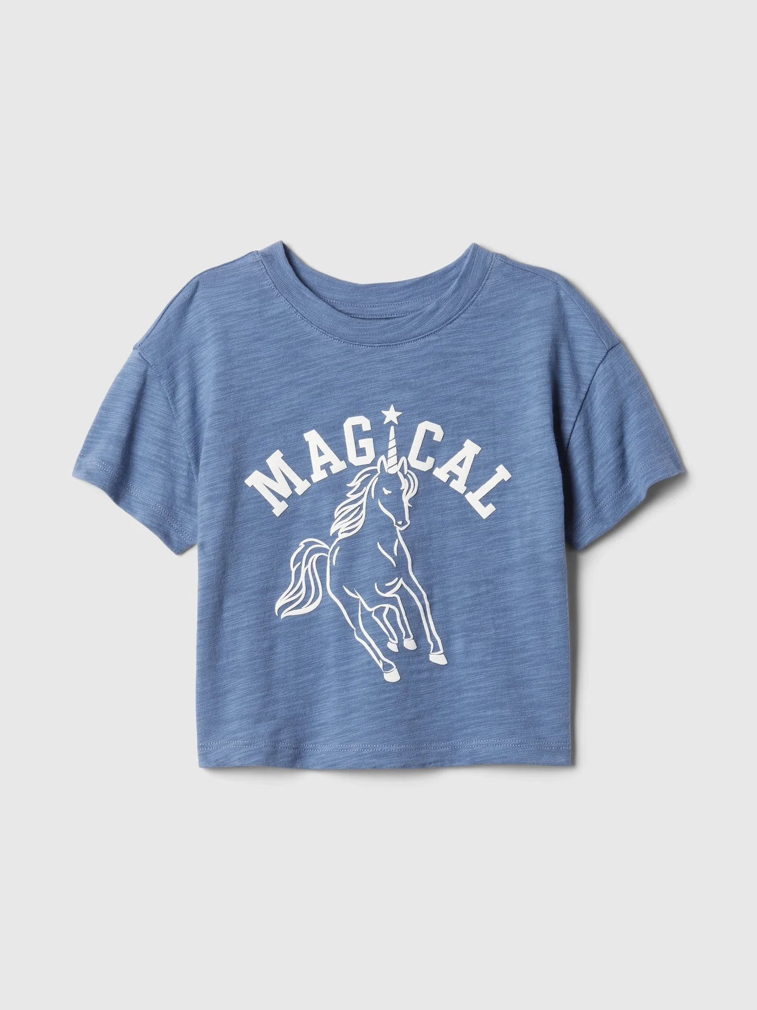 GAP Áo Thun Tay Ngắn Em Bé Gái Toddler - Logo