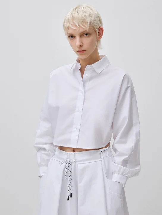 UNITED COLORS OF BENETTON Áo Sơ Mi Dài Tay Nữ