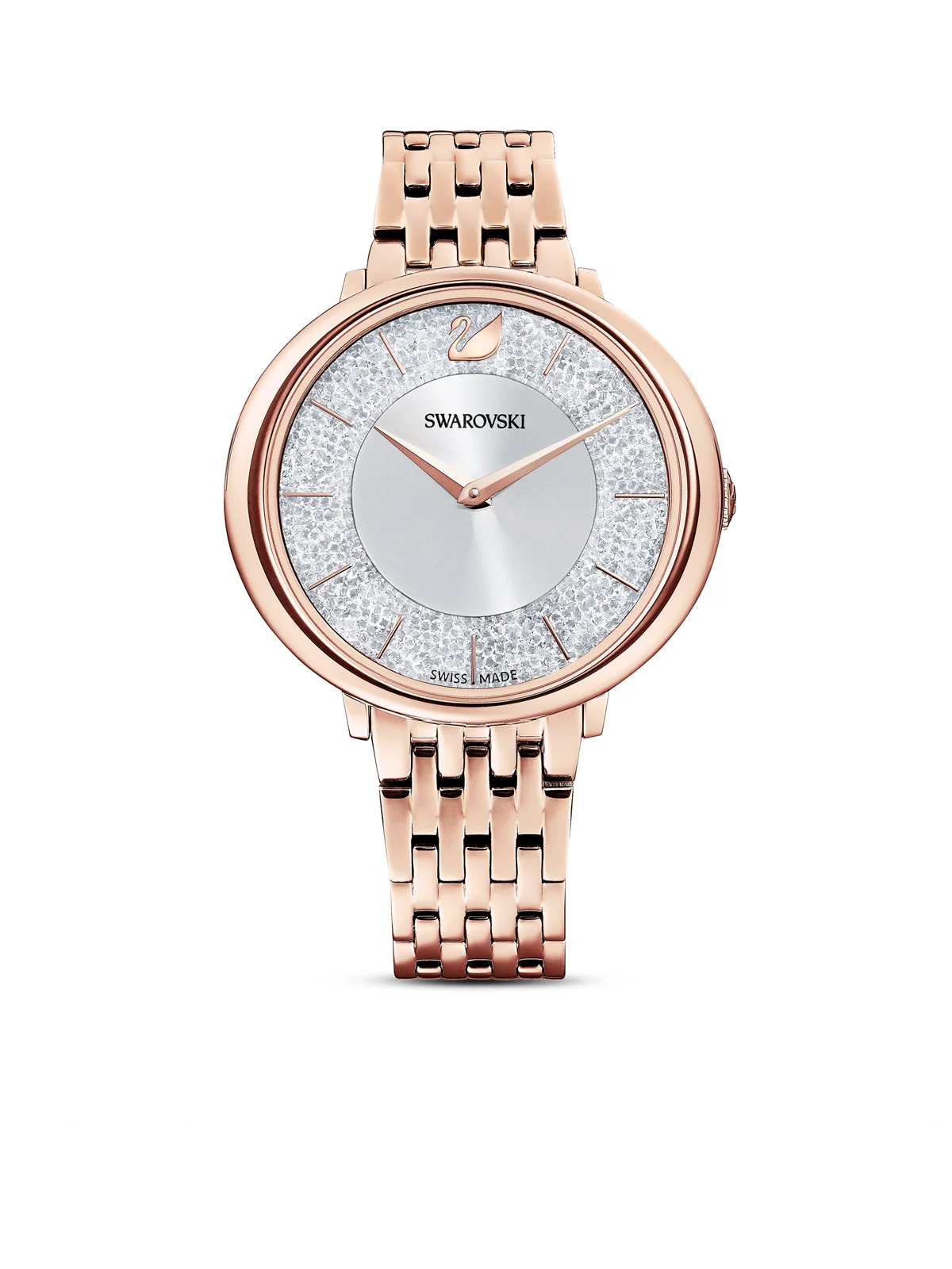 SWAROVSKI Đồng Hồ Crystalline Chic, Metal Bracelet, Rose Gold-Tone, Rose Gold-Tone Finish