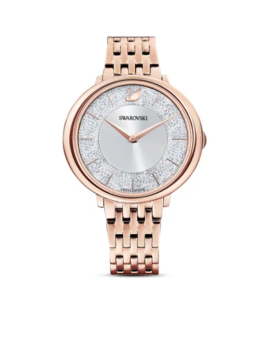SWAROVSKI Đồng Hồ Crystalline Chic, Metal Bracelet, Rose Gold-Tone, Rose Gold-Tone Finish