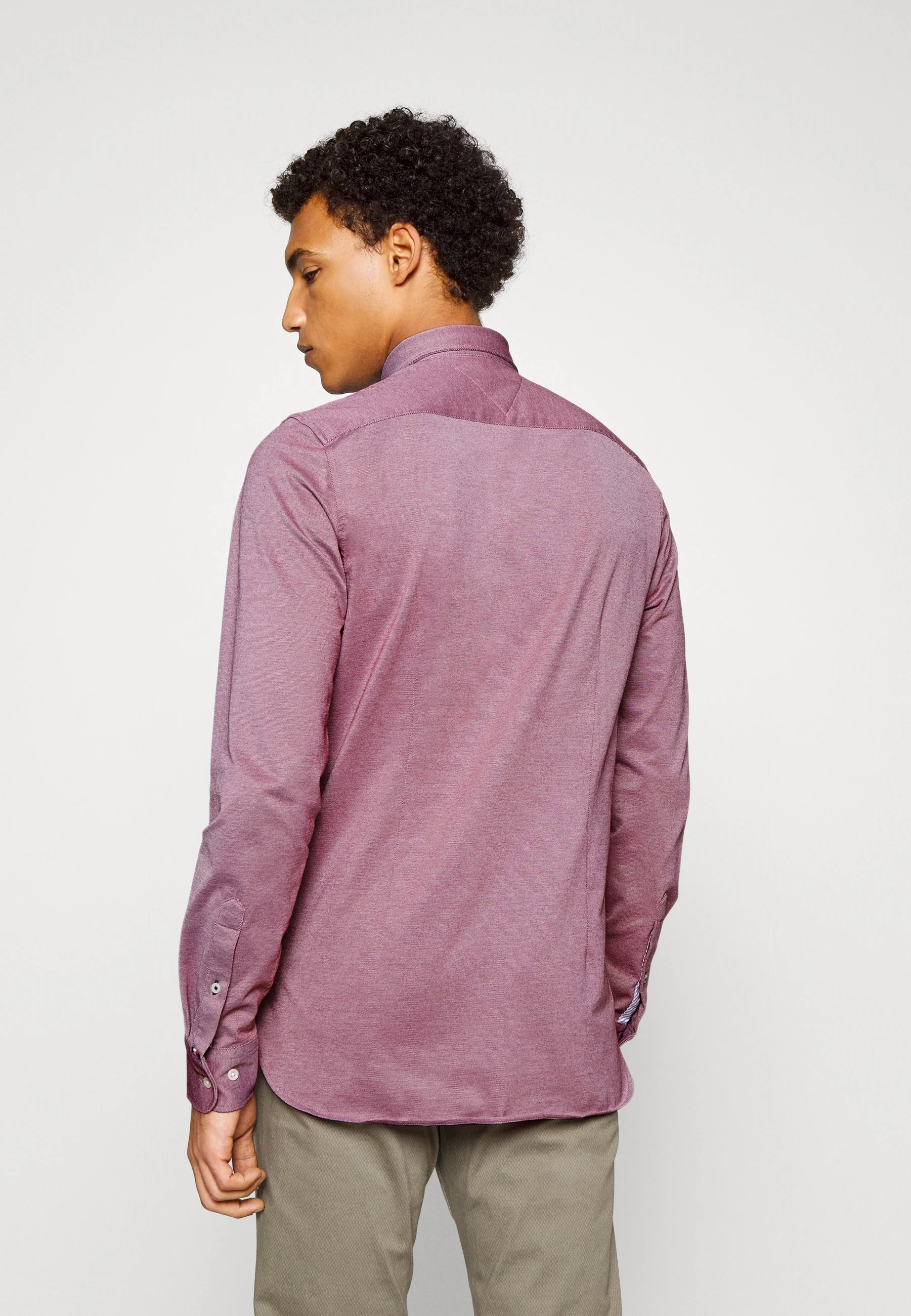 TOMMY HILFIGER Áo Sơ Mi Nam Tay Dài 1985 Knit Solid Sf Shirt