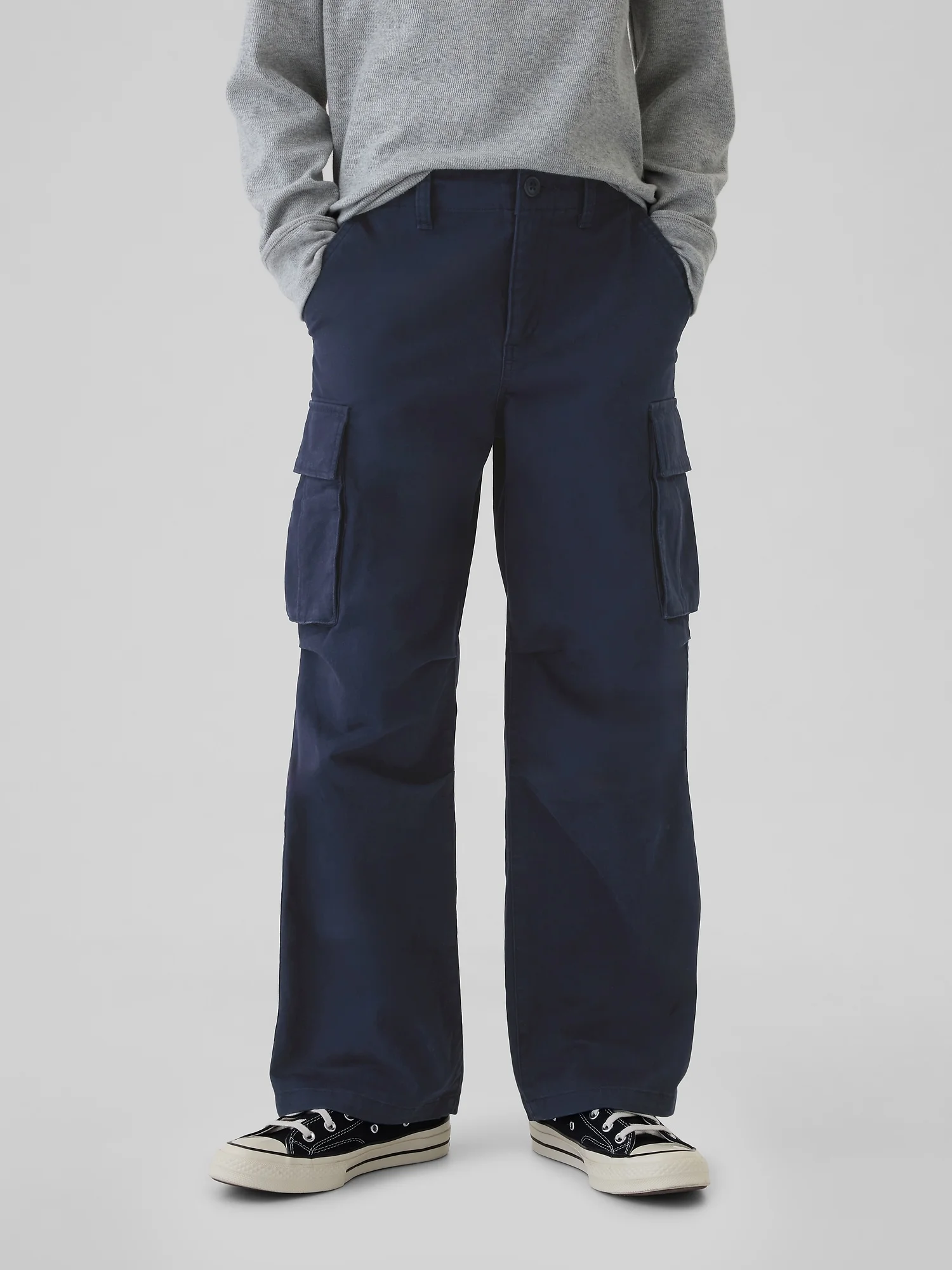 GAP Quần Vải Dài Bé Trai - Baggy