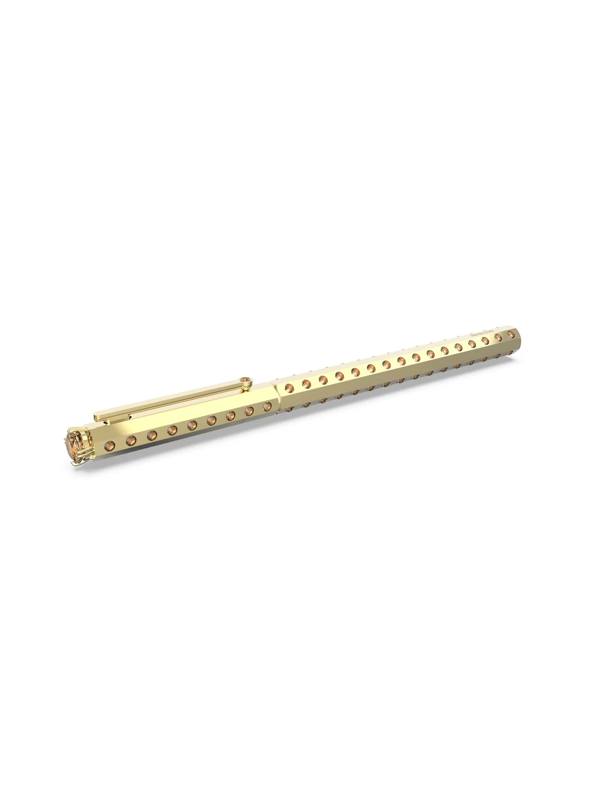 SWAROVSKI Bút Ballpoint, Statement, Yellow, Gold-Tone Plated