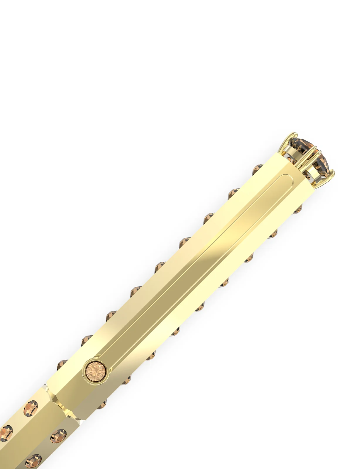 SWAROVSKI Bút Ballpoint, Statement, Yellow, Gold-Tone Plated