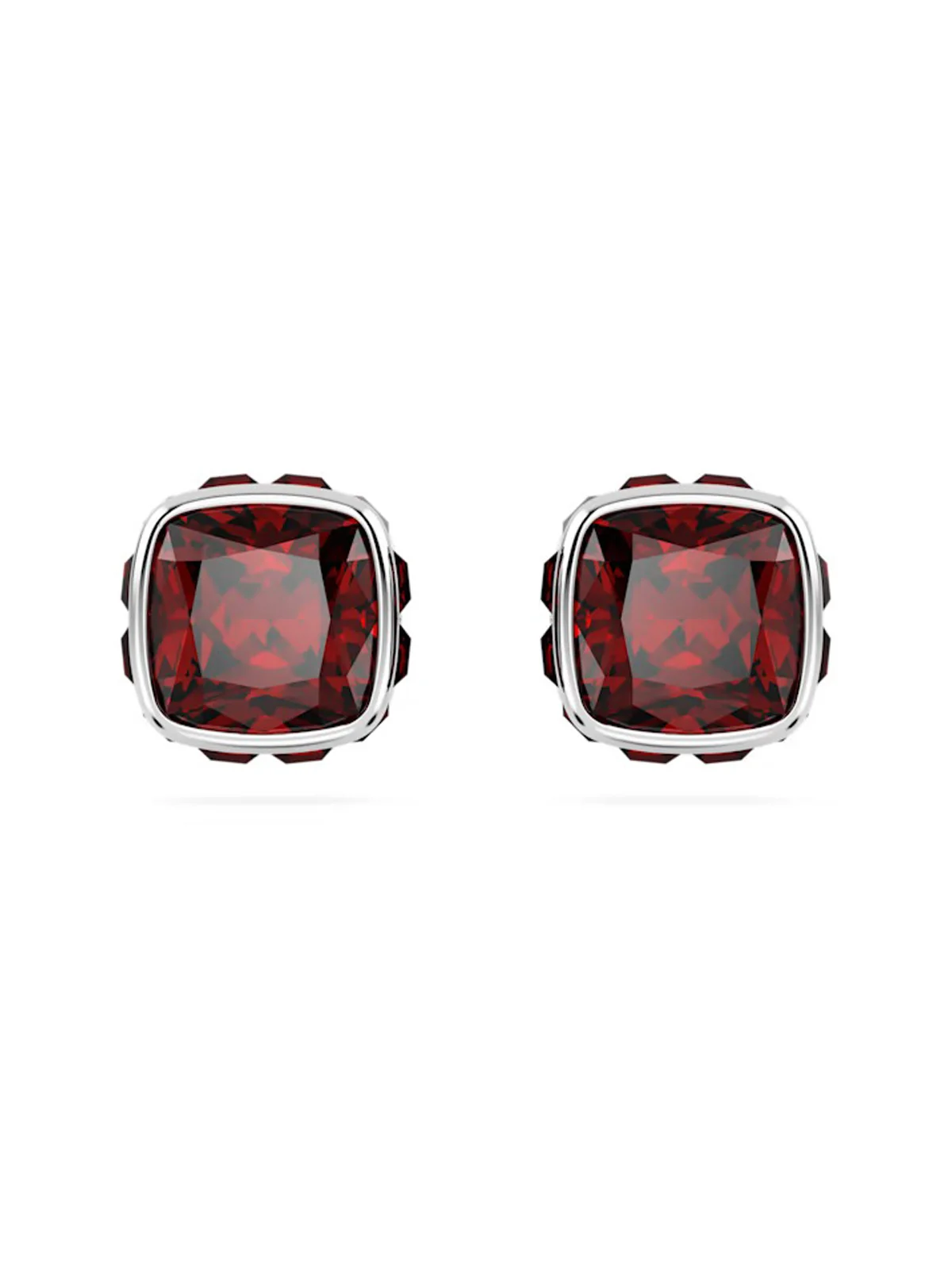 SWAROVSKI Bông Tai Birthstone: Pe Stud Jan Red/Rhs