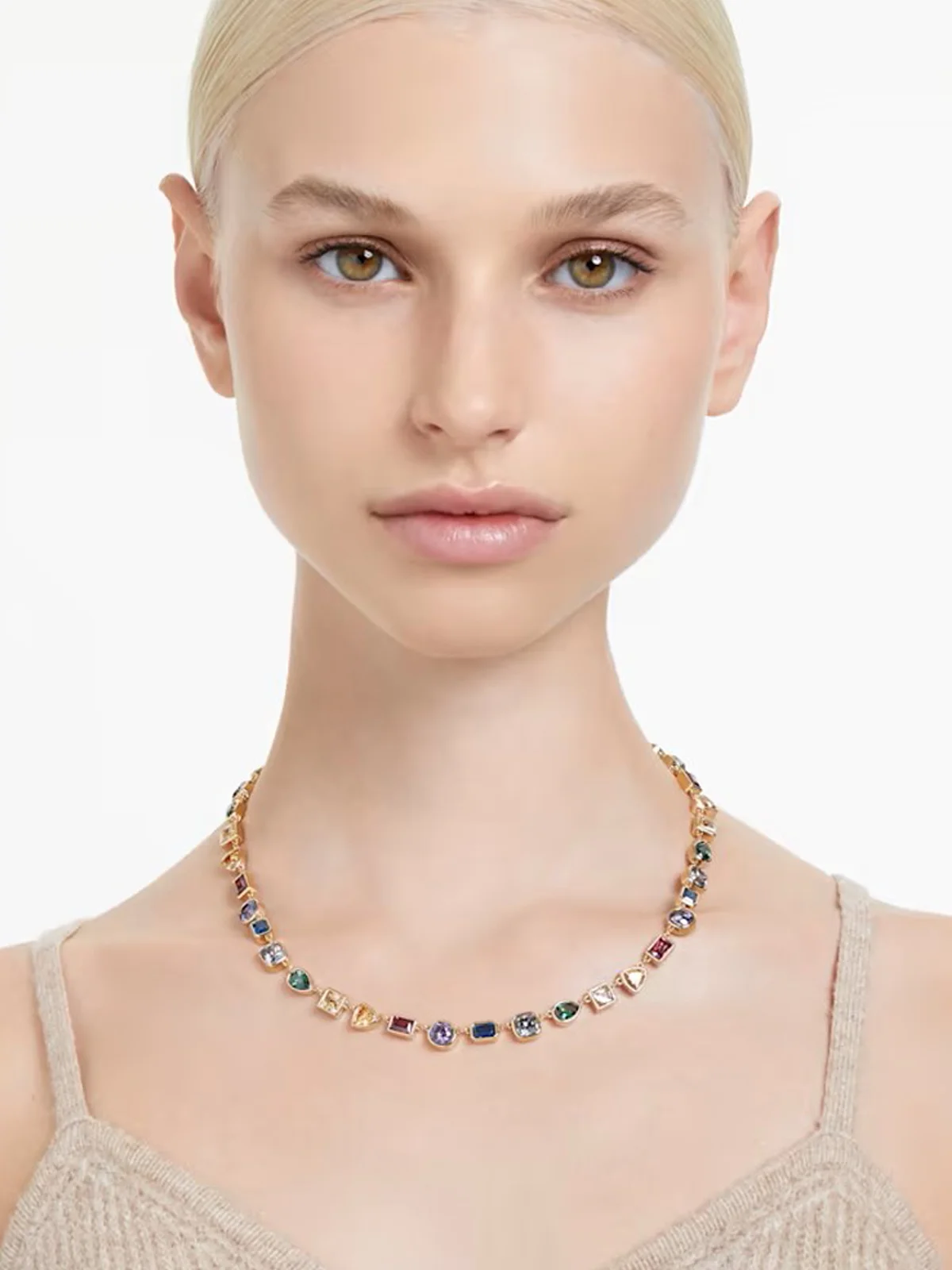 SWAROVSKI Vòng Cổ Stilla:All Ar Necklace Mul/Gos