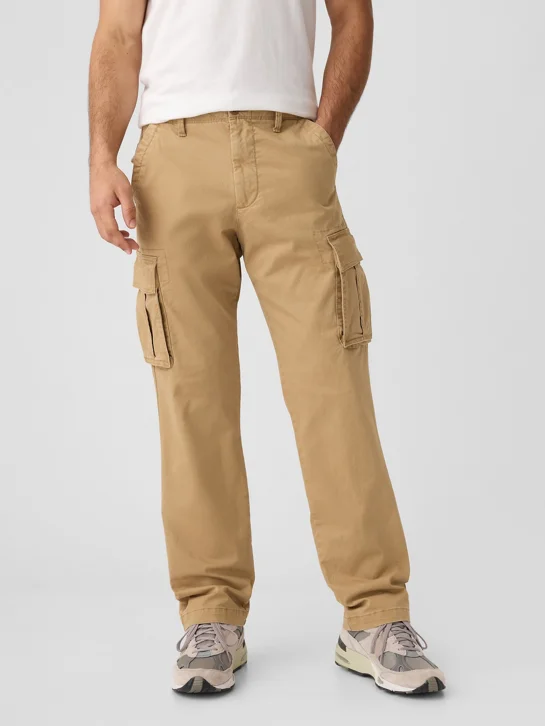 GAP Quần Vải Dài Nam - Straight