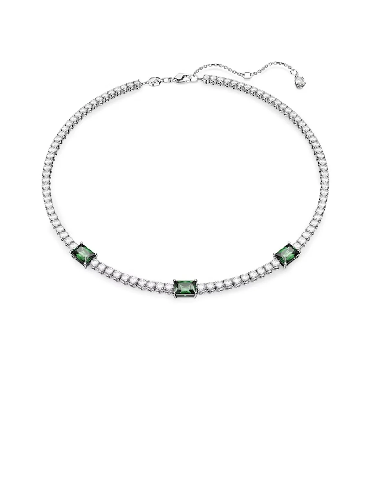 SWAROVSKI Vòng Cổ Matrix: Tn Green Stn Gre/Rhs M
