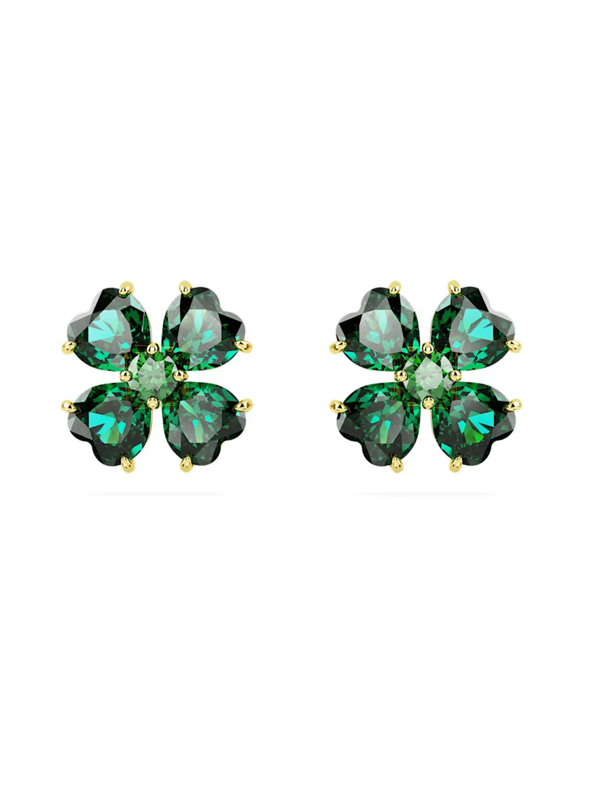SWAROVSKI Bông Tai Idyllia:Pe Stud Clo Gre/Gos