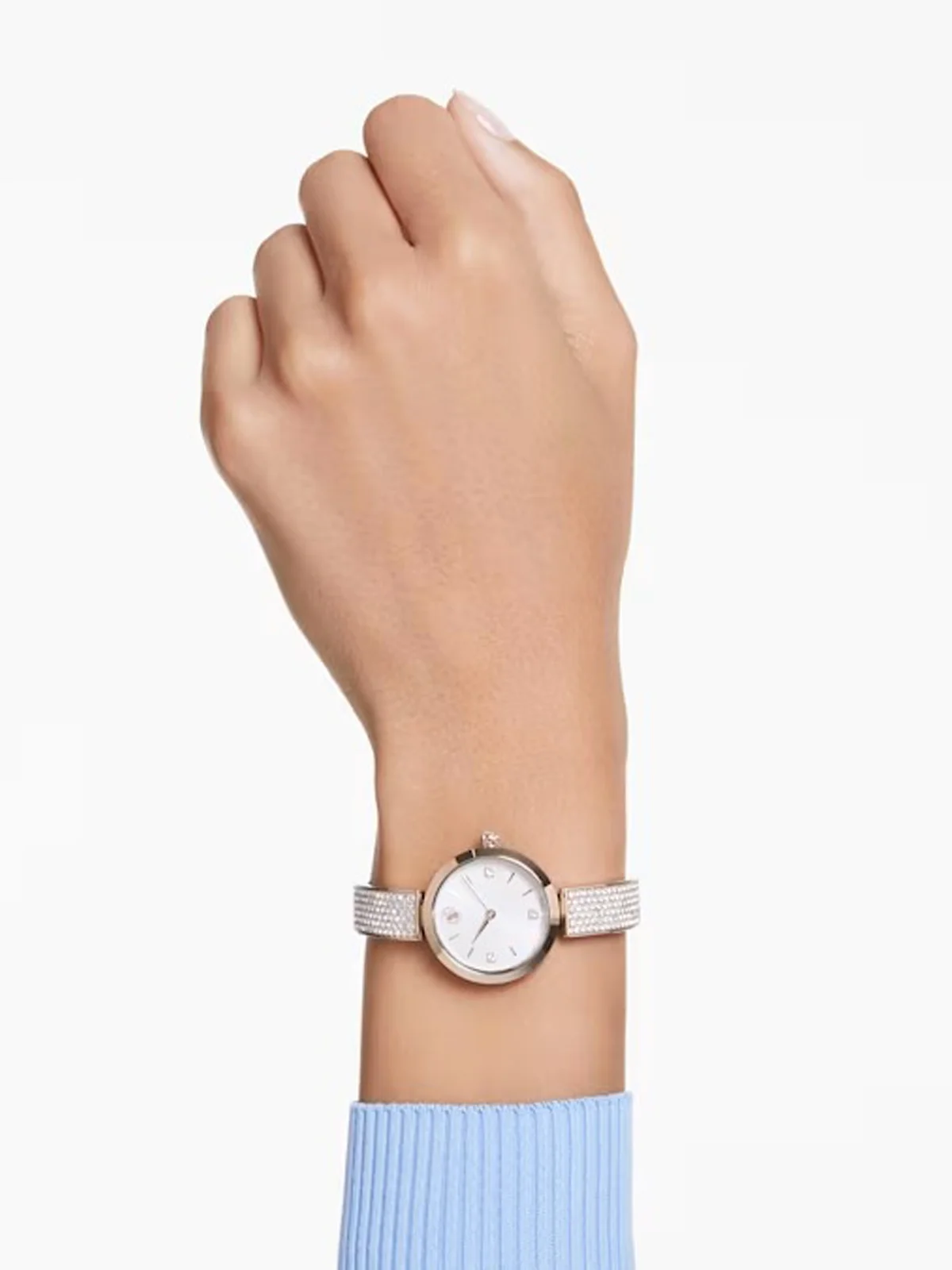 SWAROVSKI Đồng Hồ Illumina: Mb Sil//Pcg