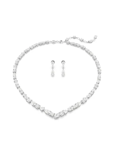 SWAROVSKI Bộ Trang Sức Re Mesmera:Set Czwh/Rhs