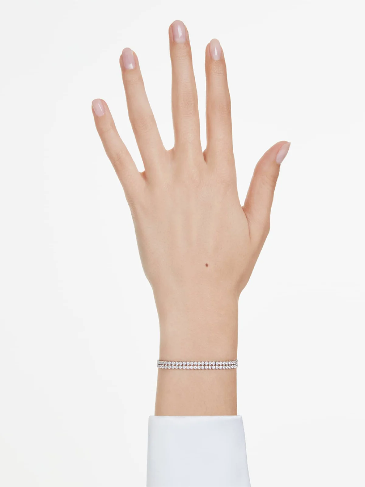 SWAROVSKI Vòng Tay Matrix:Bracelet Db White/Rhs M