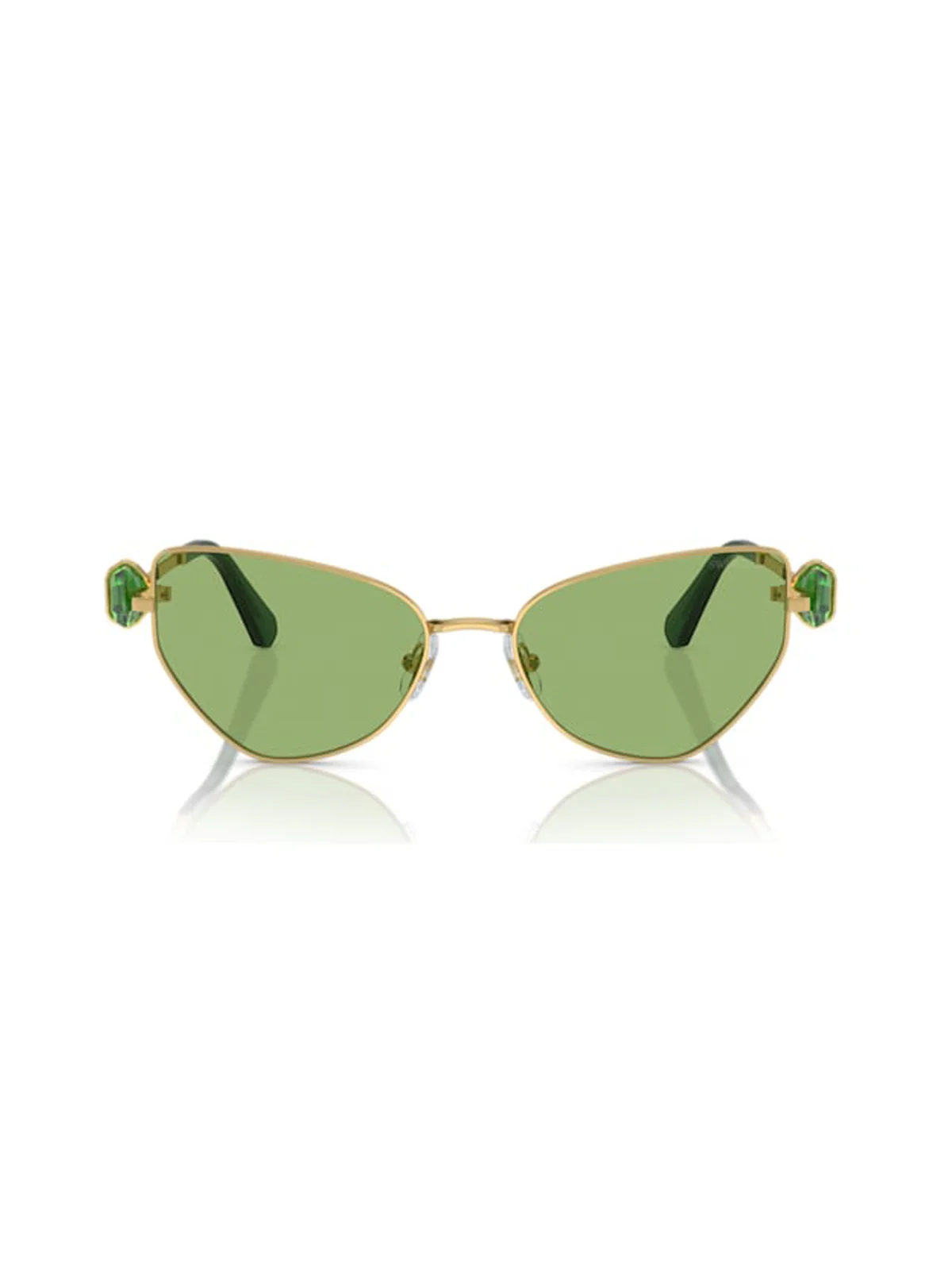 SWAROVSKI Mắt Kính Lucent:Eyewear Met Cat Green