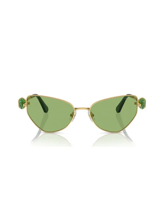 SWAROVSKI Mắt Kính Lucent:Eyewear Met Cat Green