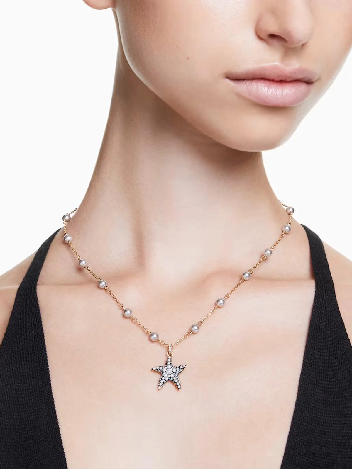 SWAROVSKI Vòng Cổ Idyllia F:Pnd Starfish Mul/Gos