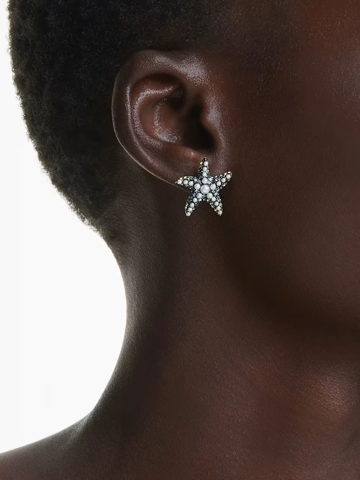 SWAROVSKI Bông Tai - Idyllia F:Stud Starfish Mulgos