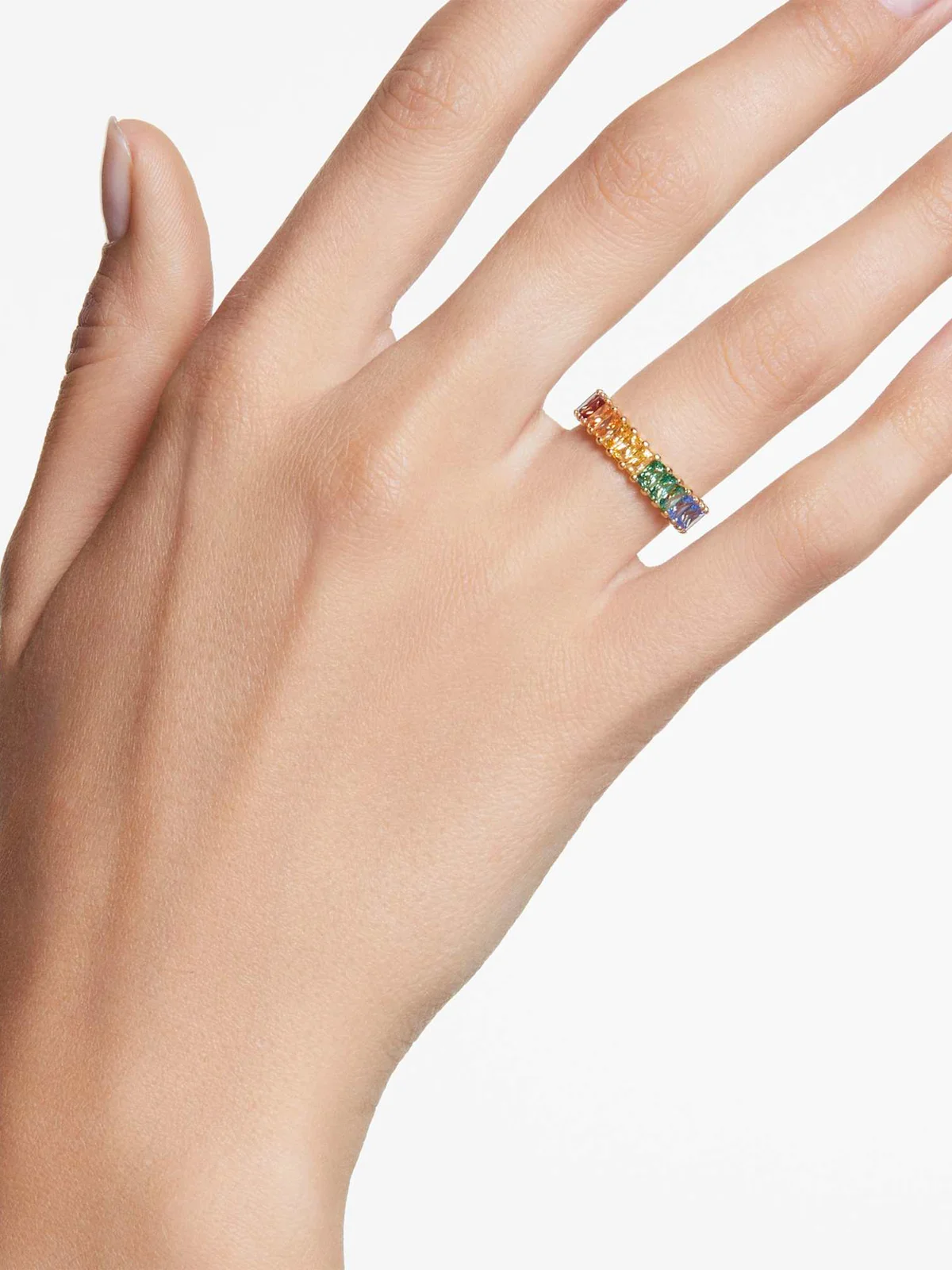 SWAROVSKI Nhẫn Matrix:Ring Mul/Gos