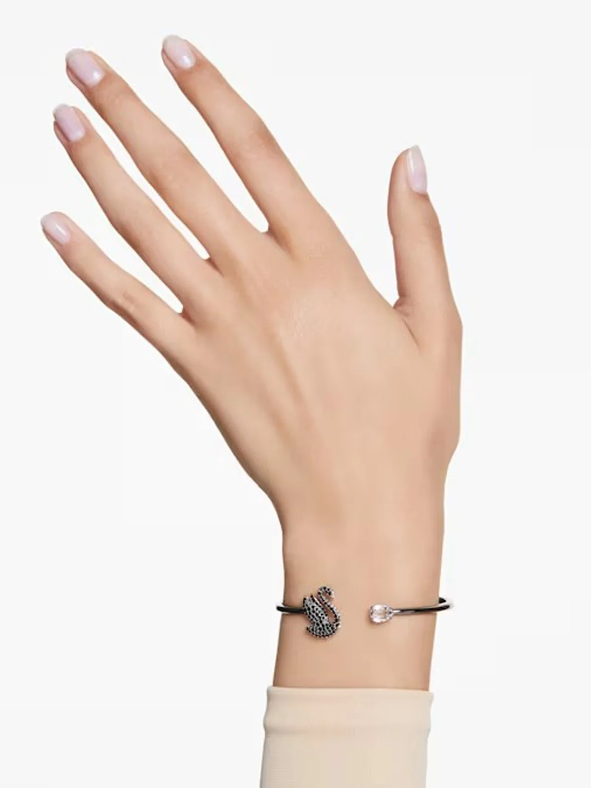 SWAROVSKI Vòng Tay - Swan:Bangle Bla/Bru S