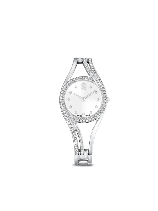 SWAROVSKI Đồng Hồ Hyperbola Bangle:Sts/Wht/Sts