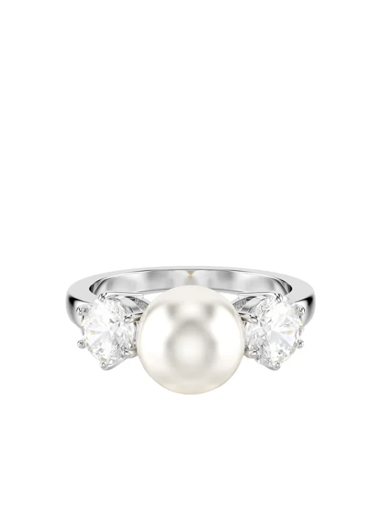 SWAROVSKI Nhẫn - Matrix:Ring Pearl White/Rhs