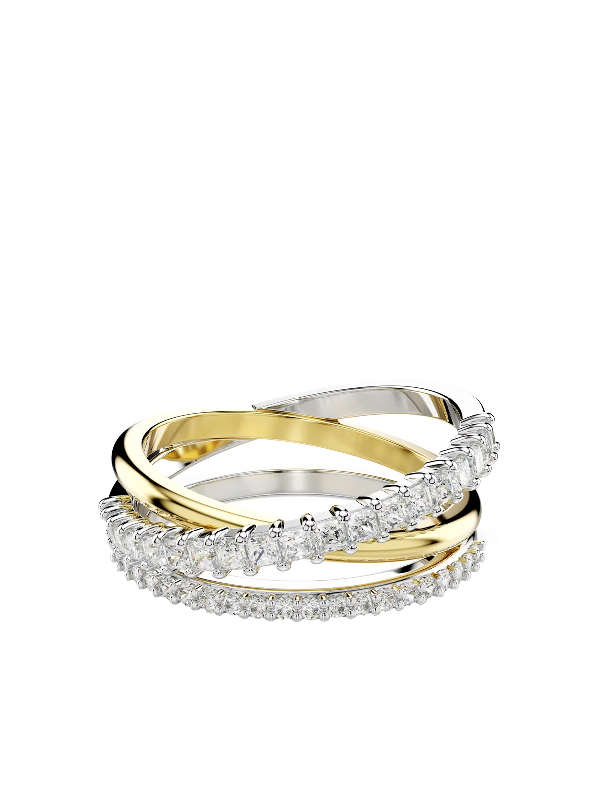 SWAROVSKI Nhẫn - Hyperbola:Ring 3 White/Mix