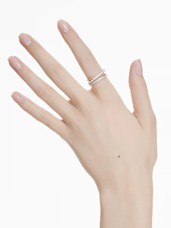 SWAROVSKI Nhẫn - Hyperbola:Ring 3 White/Mix