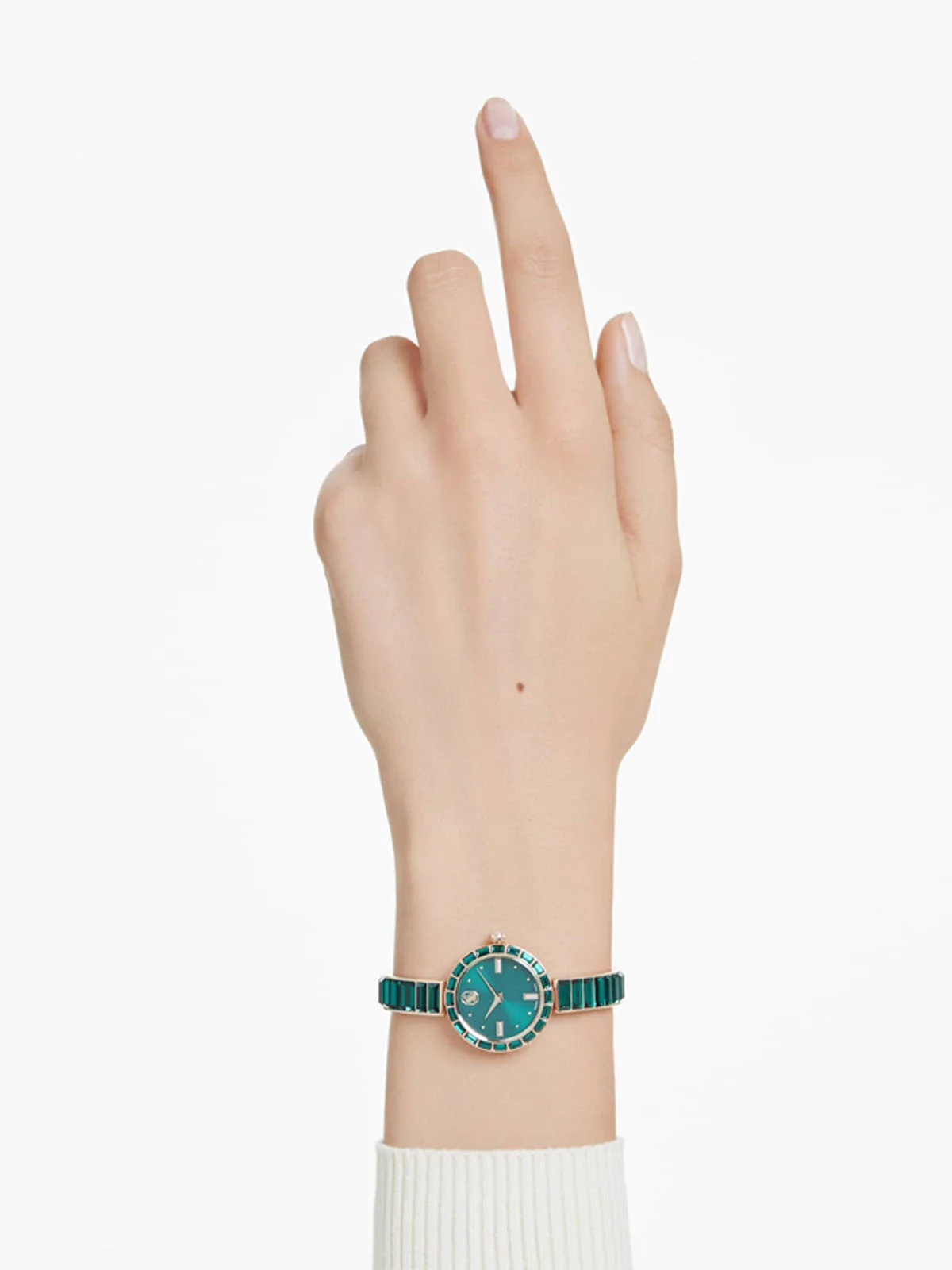 SWAROVSKI Đồng Hồ Matrix Bangle:Mb Gre/Gre/Pcg