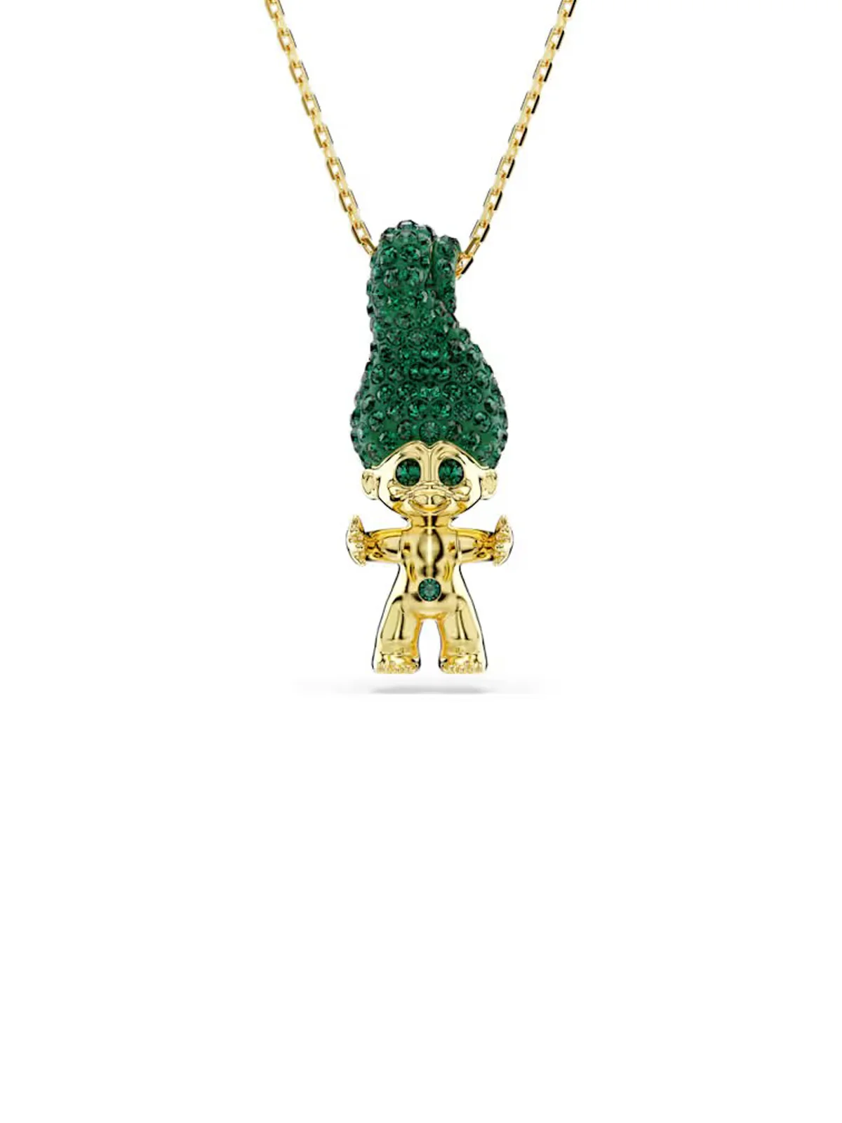 SWAROVSKI Vòng Cổ - Good Luck Trolls:Pend Emer/Gos
