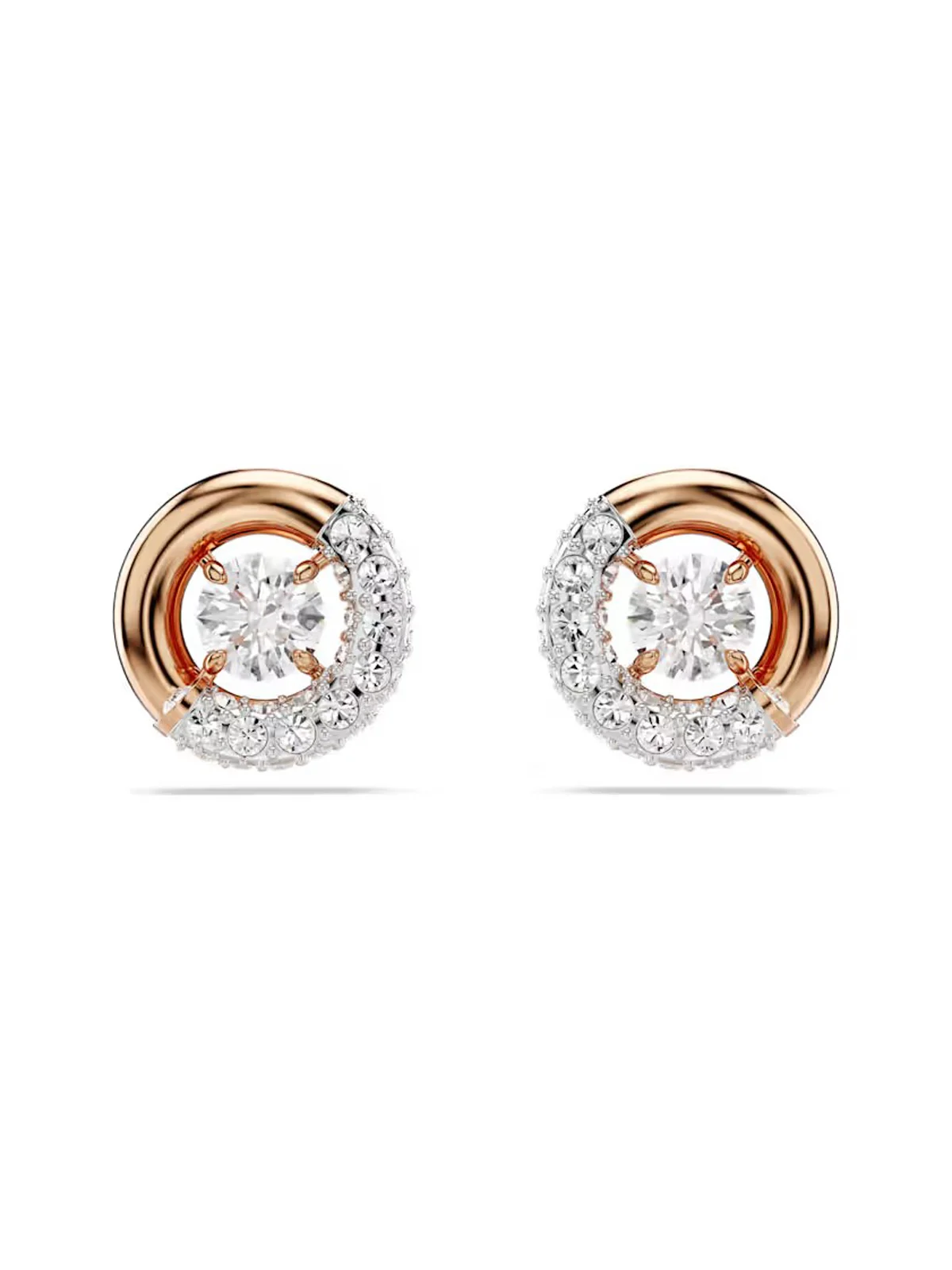 SWAROVSKI Bông Tai - Dextera:Pe Stud Cry/Ros