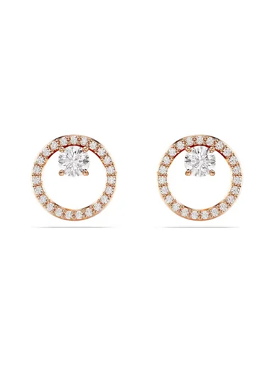 SWAROVSKI Bông Tai - Constella:Pe Stud Cz White/Ros