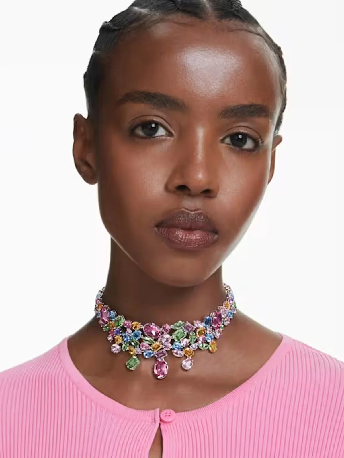 SWAROVSKI Vòng Cổ - Gema:Choker Choker Mul/Rhs