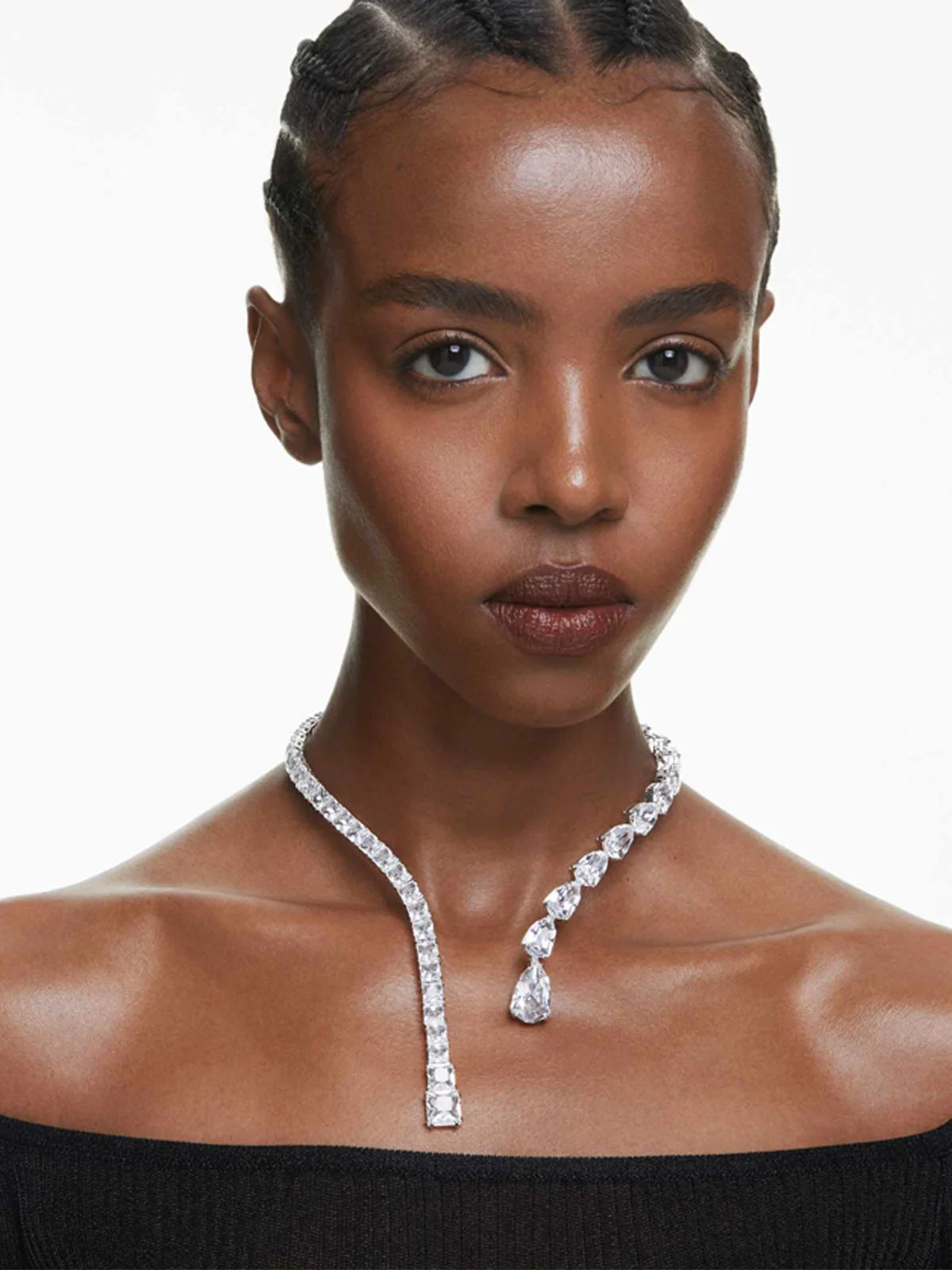SWAROVSKI Vòng Cổ Matrix:Necklace Open Cry/Rhs