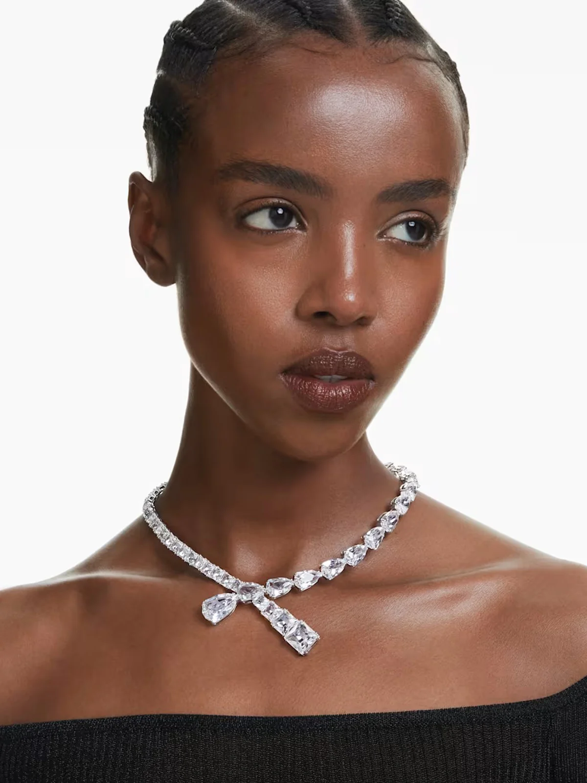 SWAROVSKI Vòng Cổ - Matrix:Necklace Closed Cry/Rhs