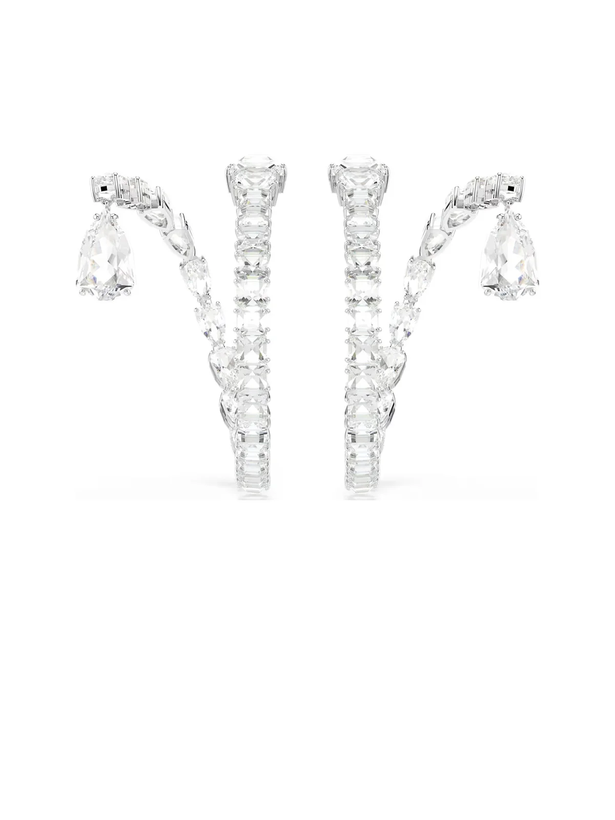 SWAROVSKI Bông Tai - Matrix:Pe Hoop Cry/Rhs